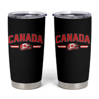 Vintage Canada Flag Tumbler Cup Maple Leaf Heritage Gift