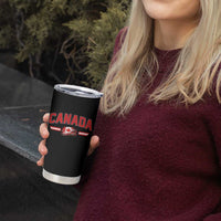 Vintage Canada Flag Tumbler Cup Maple Leaf Heritage Gift