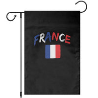 Vintage France Flag French Heritage Graphic Garden Flag