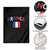 Vintage France Flag French Heritage Graphic Garden Flag