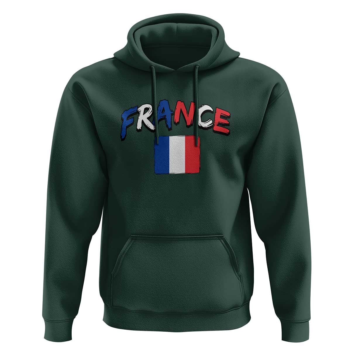 Vintage France Flag French Heritage Graphic Hoodie