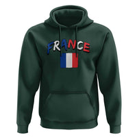 Vintage France Flag French Heritage Graphic Hoodie