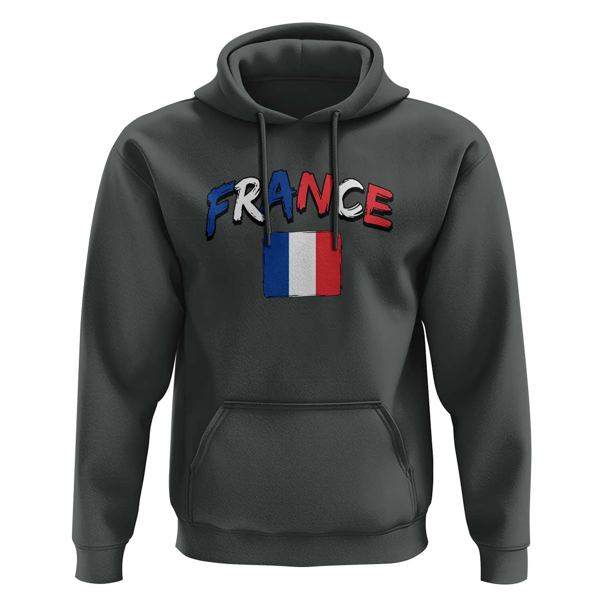 Vintage France Flag French Heritage Graphic Hoodie