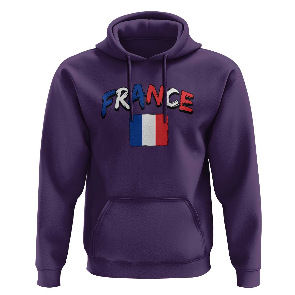 Vintage France Flag French Heritage Graphic Hoodie