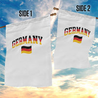 Vintage Germany Flag Garden Flag Black Red Gold German Heritage Gift
