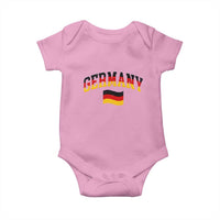 Vintage Germany Flag Baby Onesie Black Red Gold German Heritage Gift