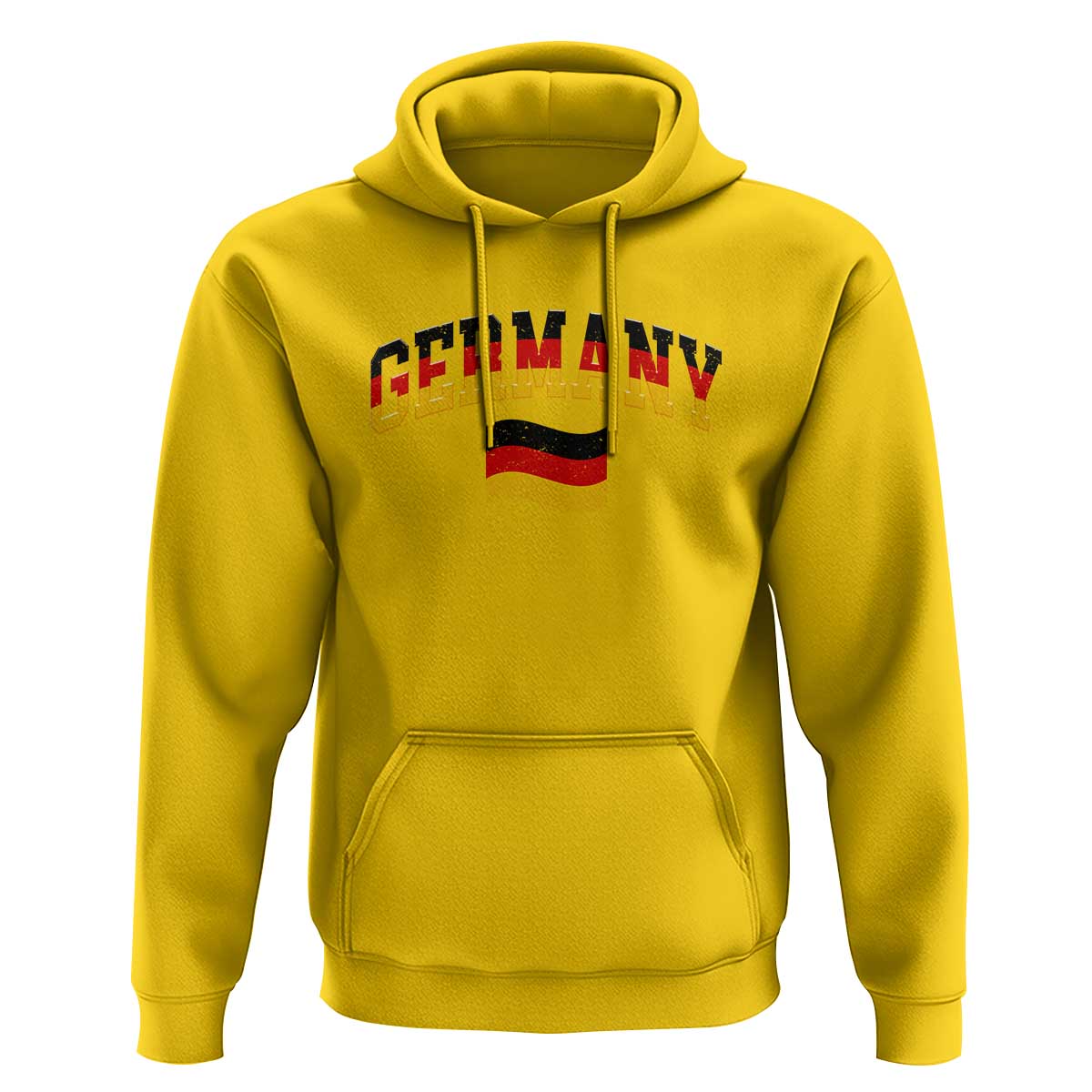 Vintage Germany Flag Hoodie Black Red Gold German Heritage Gift