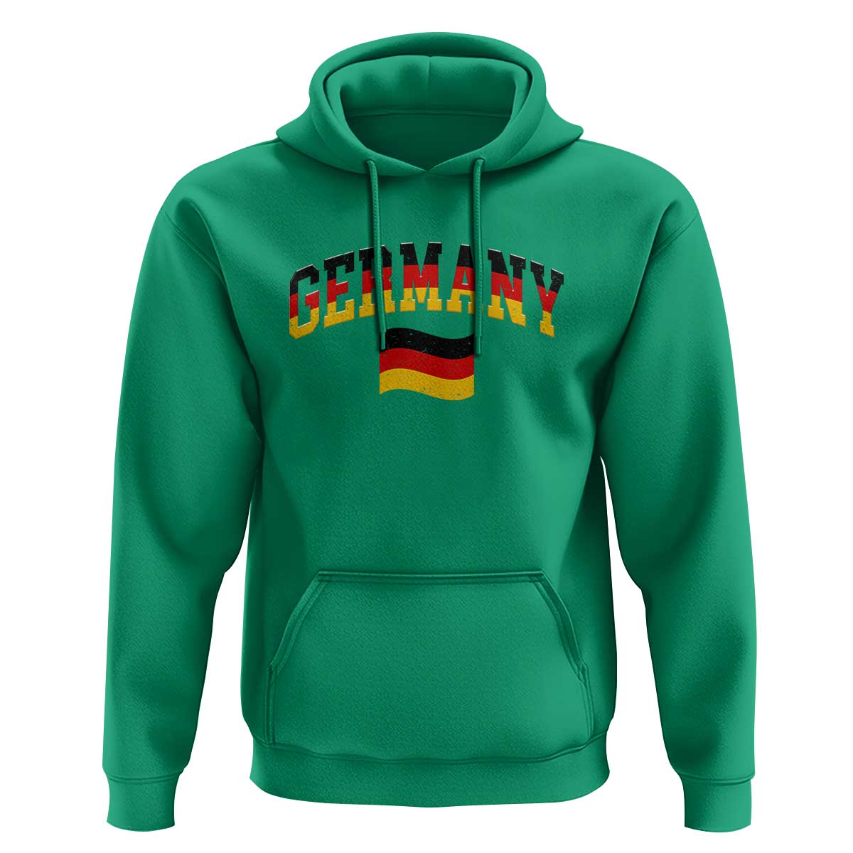 Vintage Germany Flag Hoodie Black Red Gold German Heritage Gift