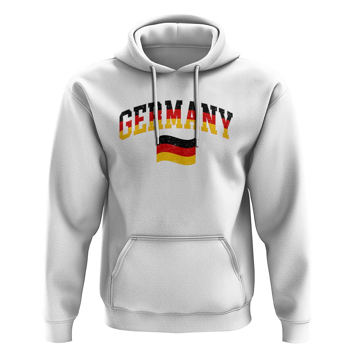 Vintage Germany Flag Hoodie Black Red Gold German Heritage Gift