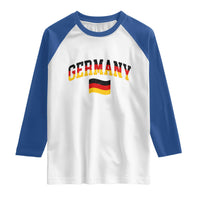 Vintage Germany Flag Raglan Shirt Black Red Gold German Heritage Gift