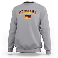 Vintage Germany Flag Sweatshirt Black Red Gold German Heritage Gift