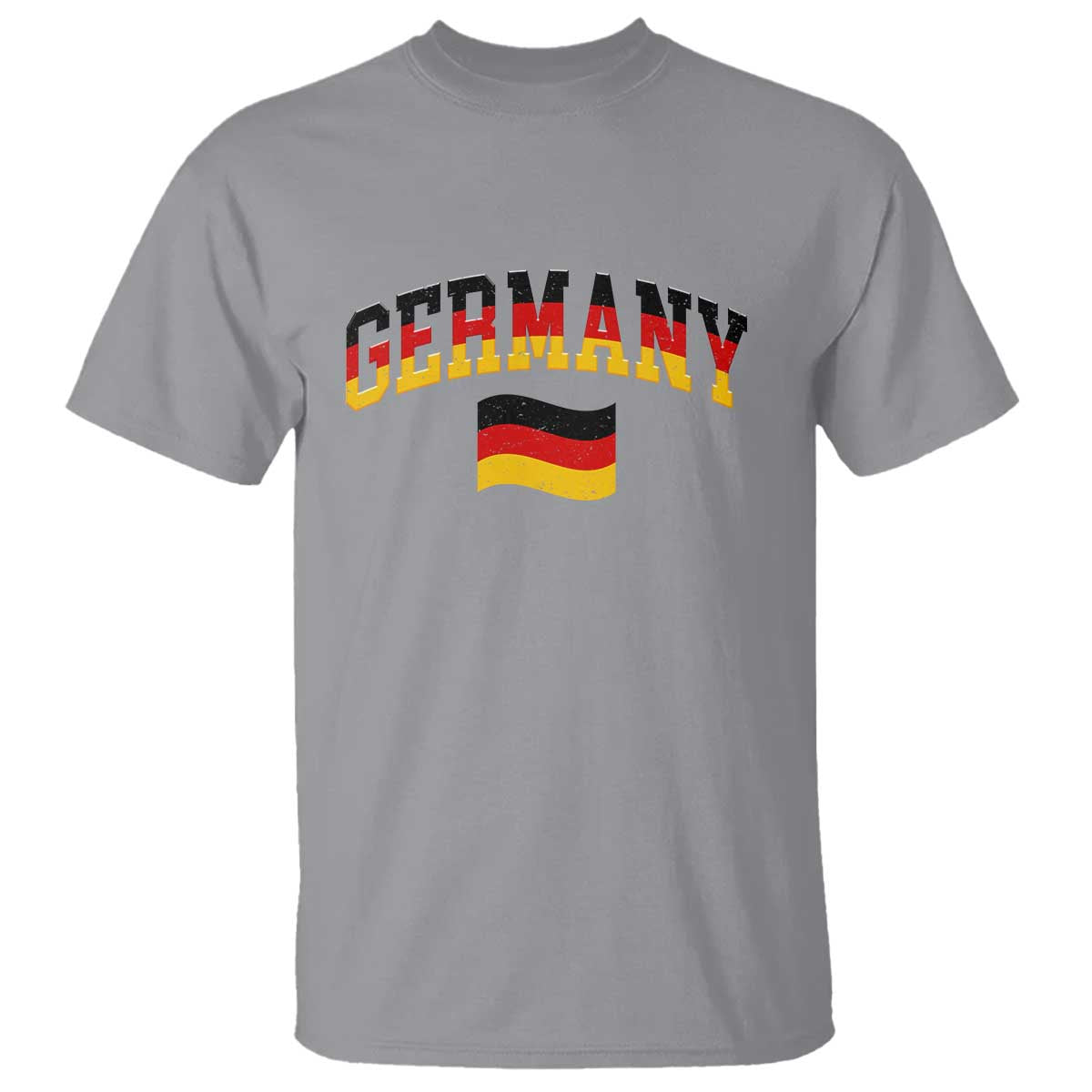 Vintage Germany Flag T Shirt Black Red Gold German Heritage Gift