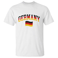 Vintage Germany Flag T Shirt Black Red Gold German Heritage Gift