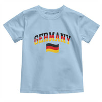 Vintage Germany Flag Toddler T Shirt Black Red Gold German Heritage Gift