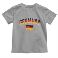 Vintage Germany Flag Toddler T Shirt Black Red Gold German Heritage Gift