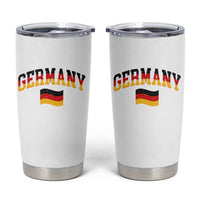 Vintage Germany Flag Tumbler Cup Black Red Gold German Heritage Gift