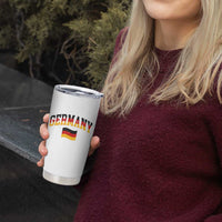 Vintage Germany Flag Tumbler Cup Black Red Gold German Heritage Gift