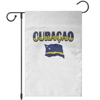 Vintage Curacao Flag Garden Flag Dutch Caribbean Heritage Gift