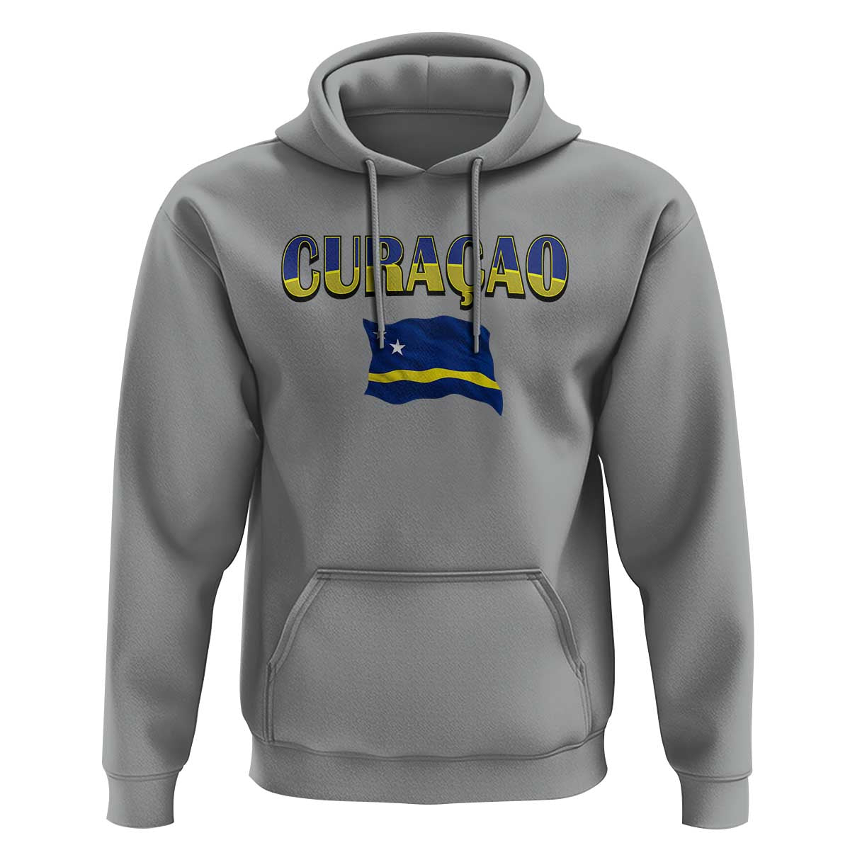 Vintage Curacao Flag Hoodie Dutch Caribbean Heritage Gift