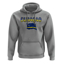 Vintage Curacao Flag Hoodie Dutch Caribbean Heritage Gift