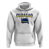 Vintage Curacao Flag Hoodie Dutch Caribbean Heritage Gift
