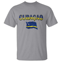 Vintage Curacao Flag T Shirt Dutch Caribbean Heritage Gift