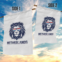 Cool Dutch Lion With Sunglasses Garden Flag Netherlands Pride Gift
