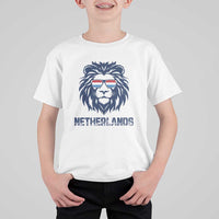 Cool Dutch Lion With Sunglasses T Shirt For Kid Netherlands Pride Gift