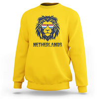 Cool Dutch Lion With Sunglasses Sweatshirt Netherlands Pride Gift