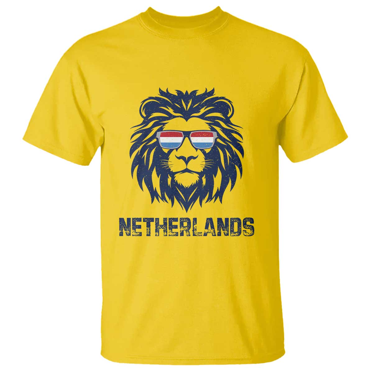 Cool Dutch Lion With Sunglasses T Shirt Netherlands Pride Gift