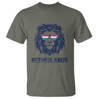 Cool Dutch Lion With Sunglasses T Shirt Netherlands Pride Gift