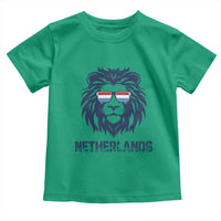 Cool Dutch Lion With Sunglasses Toddler T Shirt Netherlands Pride Gift