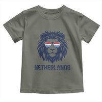 Cool Dutch Lion With Sunglasses Toddler T Shirt Netherlands Pride Gift