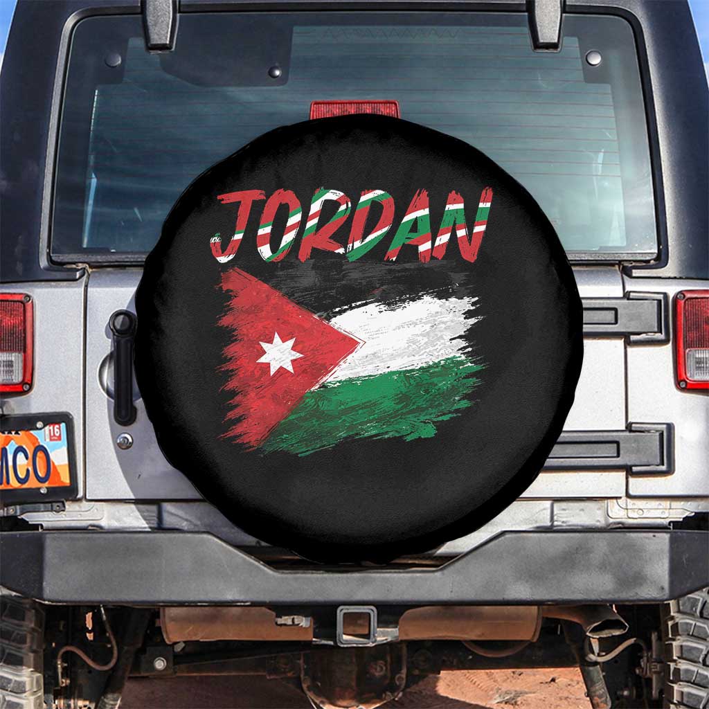 Vintage Jordan Pride Spare Tire Cover Proud Jordanian Roots Gift