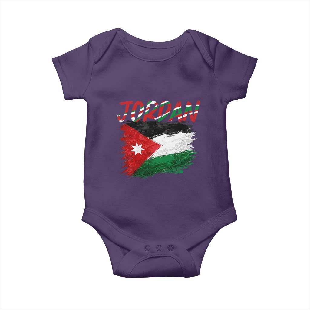 Vintage Jordan Pride Baby Onesie Proud Jordanian Roots Gift