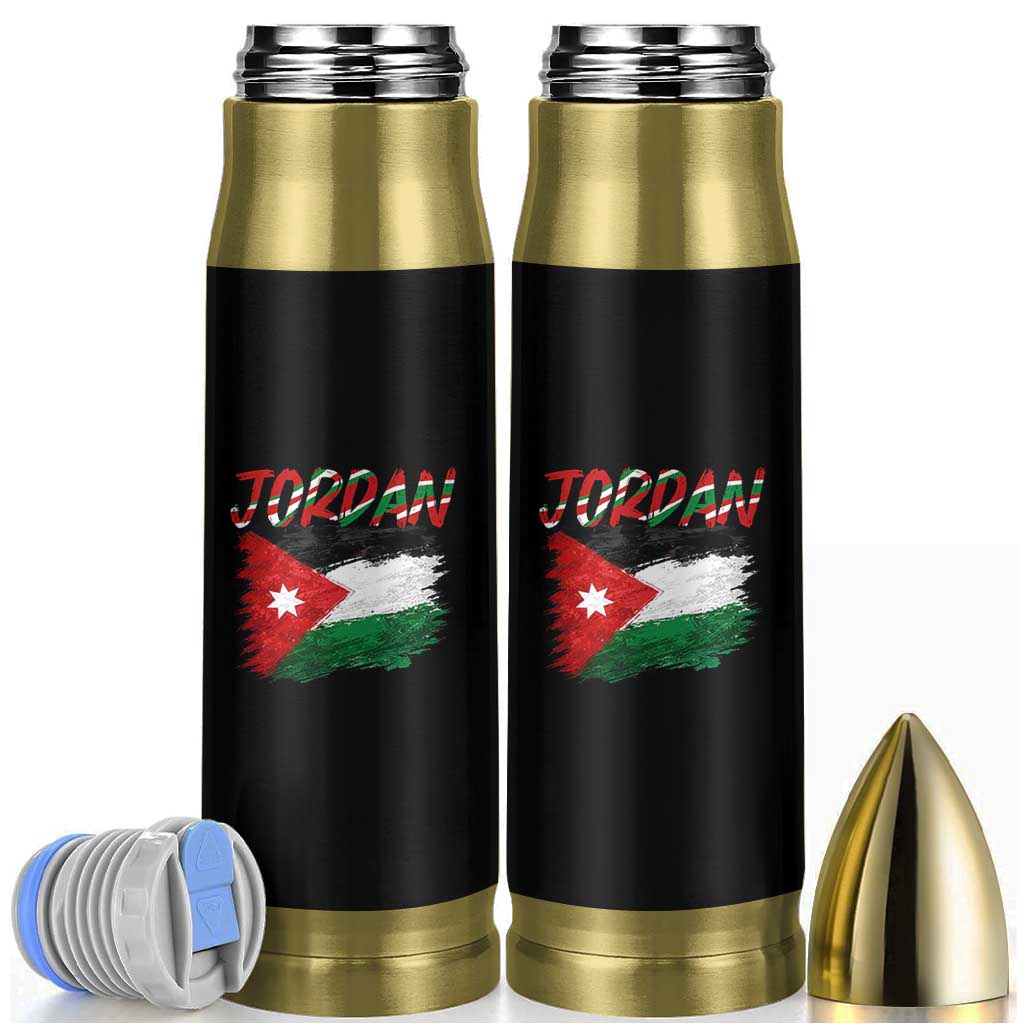 Vintage Jordan Pride Bullet Tumbler Proud Jordanian Roots Gift
