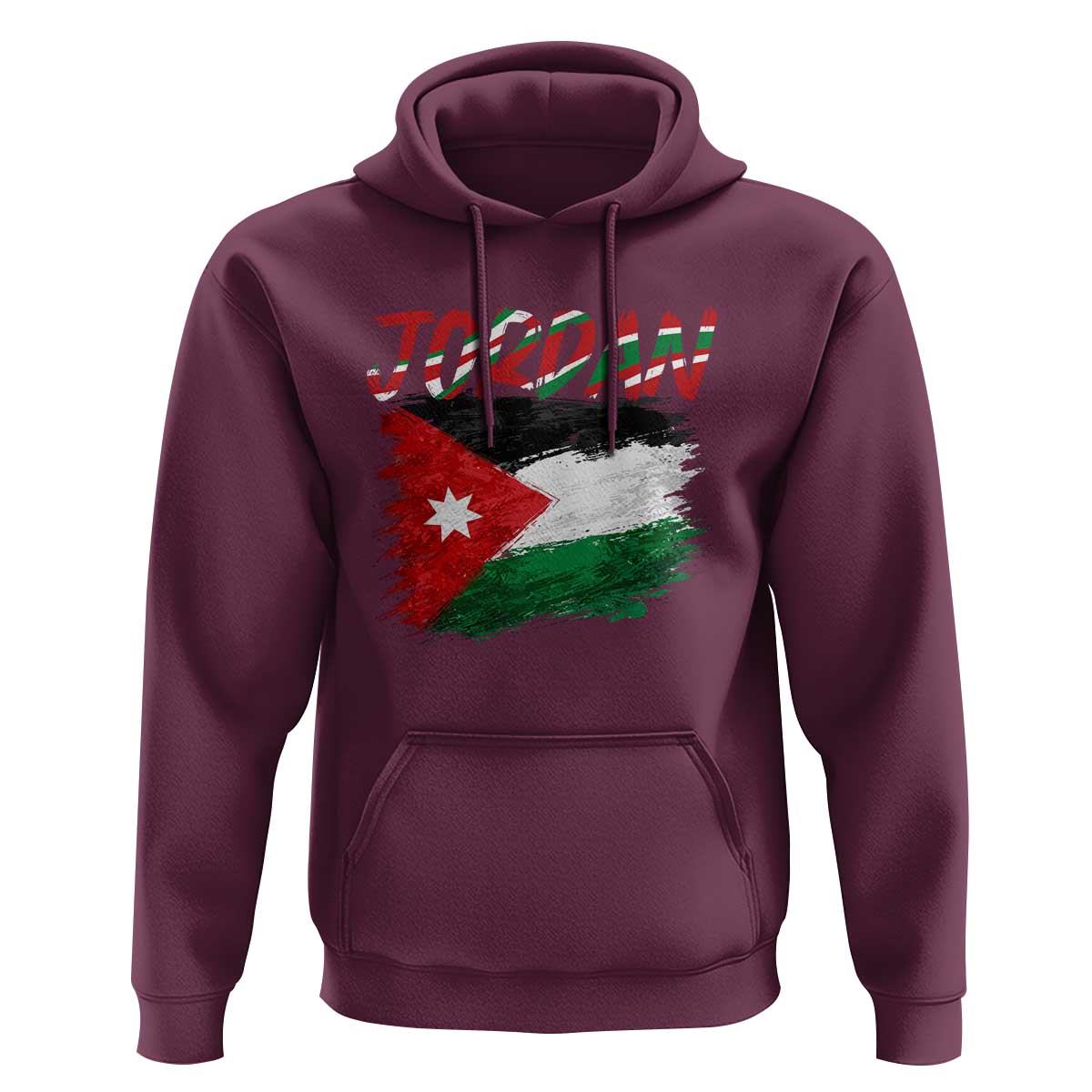Vintage Jordan Pride Hoodie Proud Jordanian Roots Gift