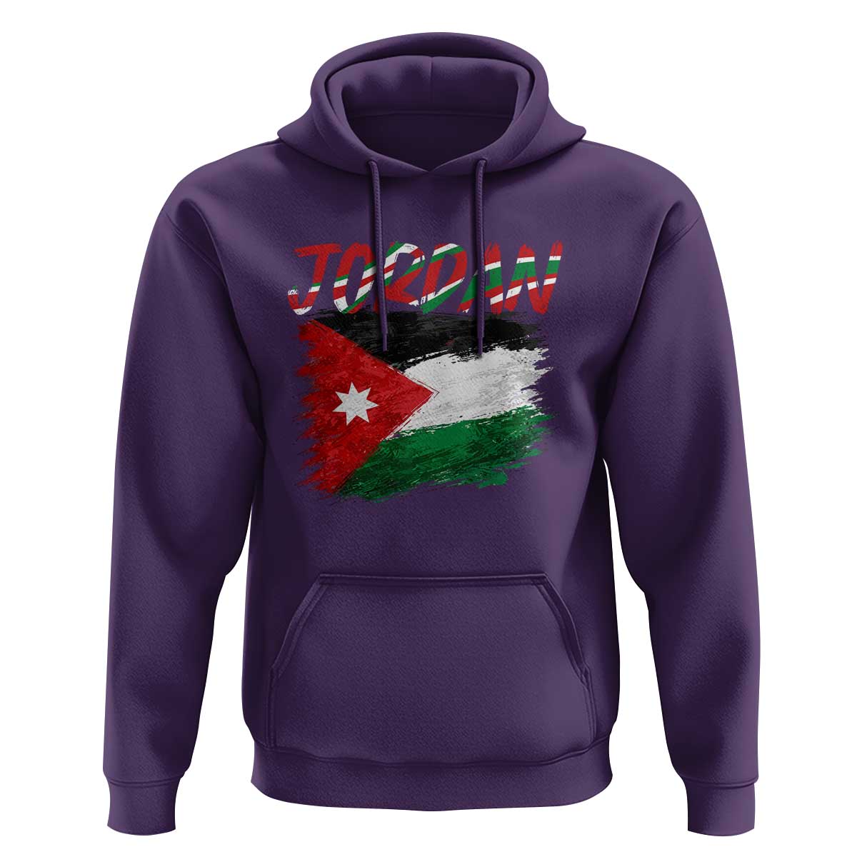 Vintage Jordan Pride Hoodie Proud Jordanian Roots Gift
