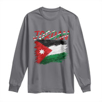 Vintage Jordan Pride Long Sleeve Shirt Proud Jordanian Roots Gift