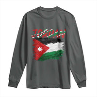 Vintage Jordan Pride Long Sleeve Shirt Proud Jordanian Roots Gift