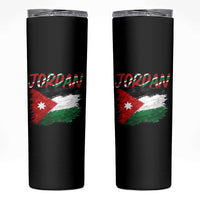 Vintage Jordan Pride Skinny Tumbler Proud Jordanian Roots Gift