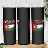 Vintage Jordan Pride Skinny Tumbler Proud Jordanian Roots Gift