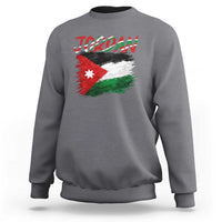 Vintage Jordan Pride Sweatshirt Proud Jordanian Roots Gift