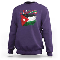 Vintage Jordan Pride Sweatshirt Proud Jordanian Roots Gift