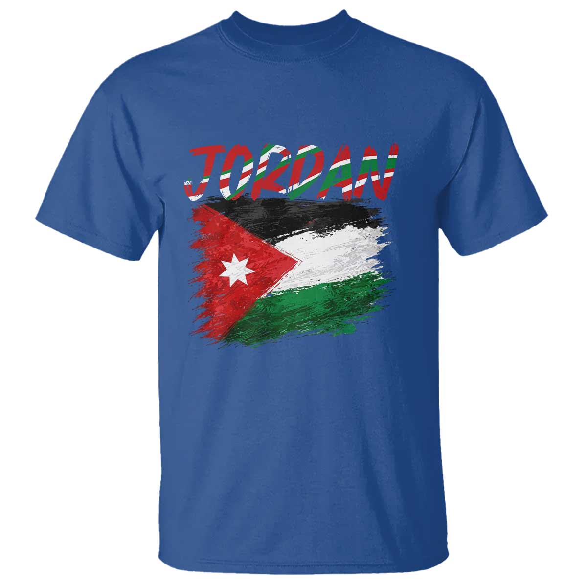 Vintage Jordan Pride T Shirt Proud Jordanian Roots Gift