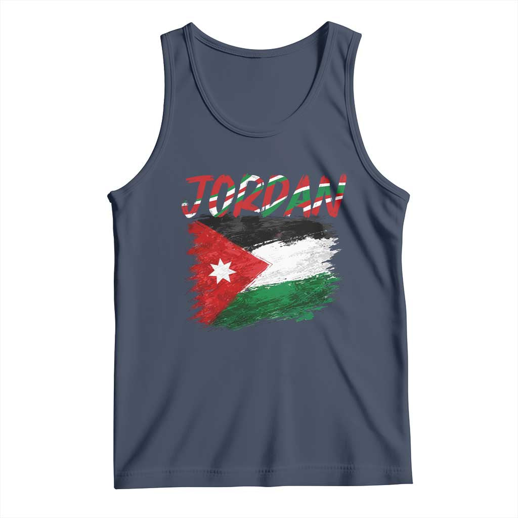 Vintage Jordan Pride Tank Top Proud Jordanian Roots Gift