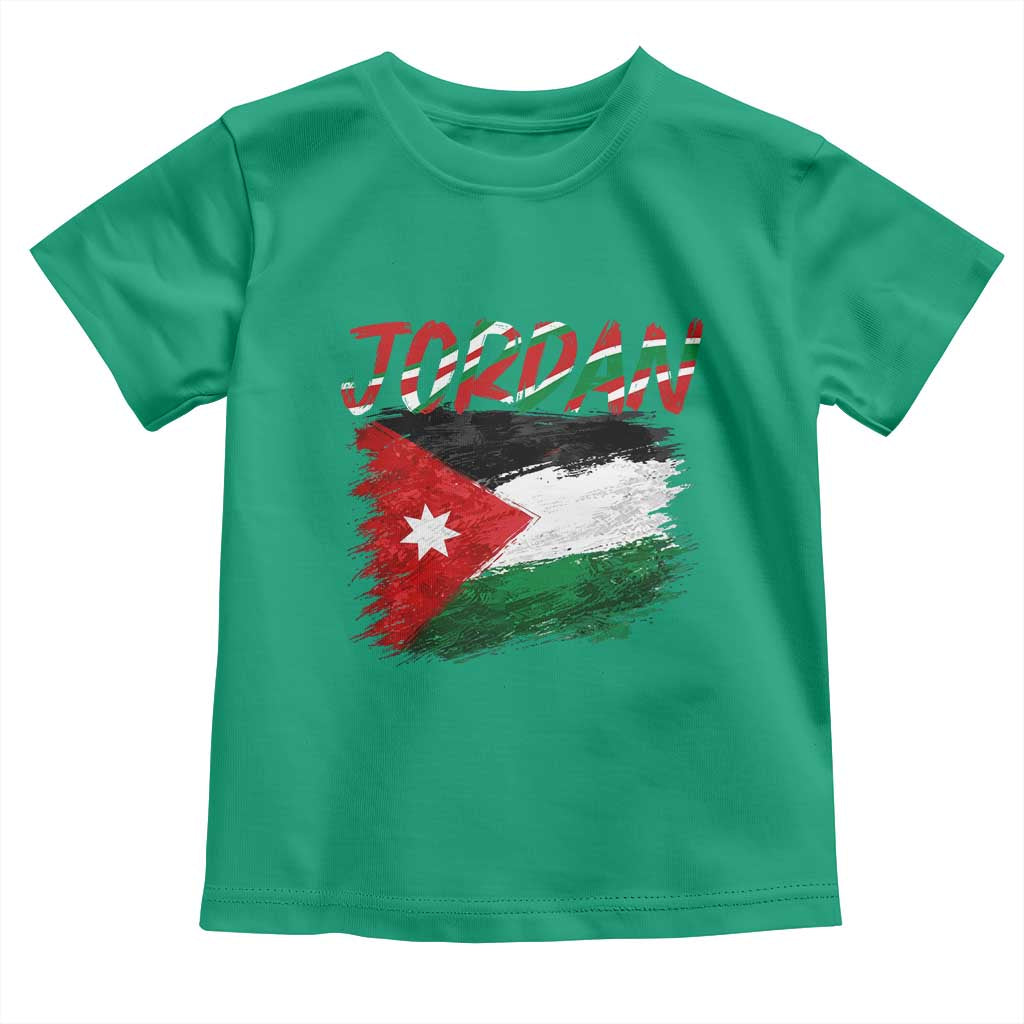 Vintage Jordan Pride Toddler T Shirt Proud Jordanian Roots Gift