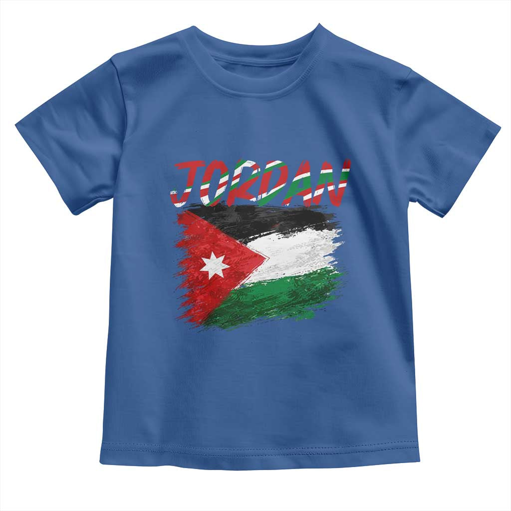 Vintage Jordan Pride Toddler T Shirt Proud Jordanian Roots Gift