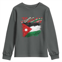 Vintage Jordan Pride Youth Sweatshirt Proud Jordanian Roots Gift