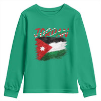 Vintage Jordan Pride Youth Sweatshirt Proud Jordanian Roots Gift